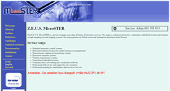 Desktop Screenshot of microster.pl